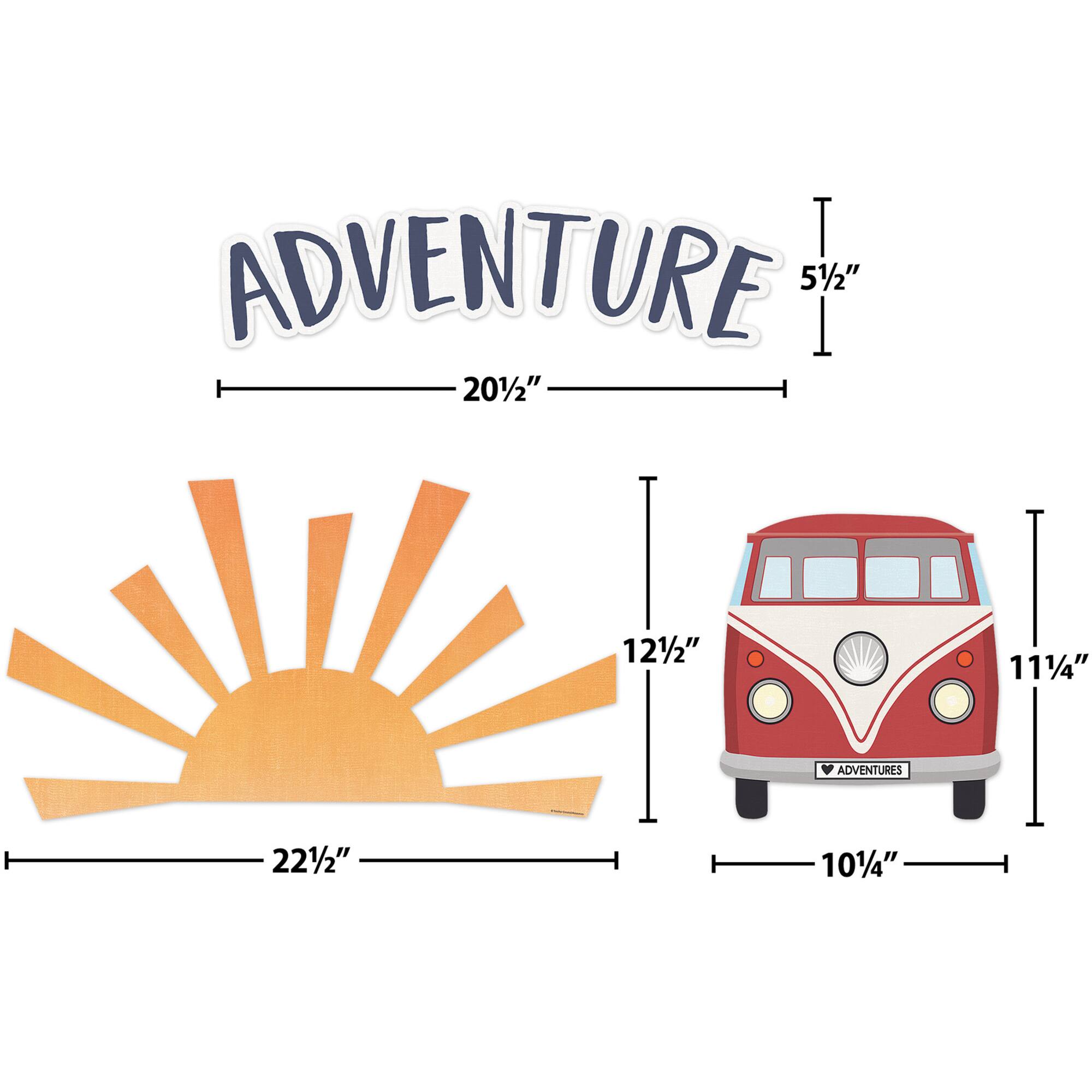 Teacher Created Resources® Moving Mountains Adventure Bulletin Board Set